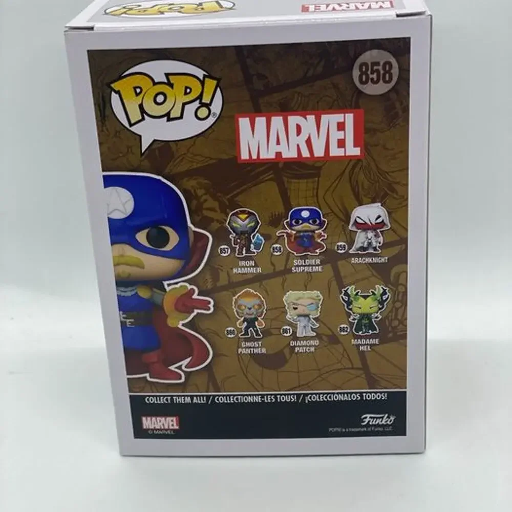 Soldier supreme from Marvel Infinity Wars  Funko Pop, New In Box!